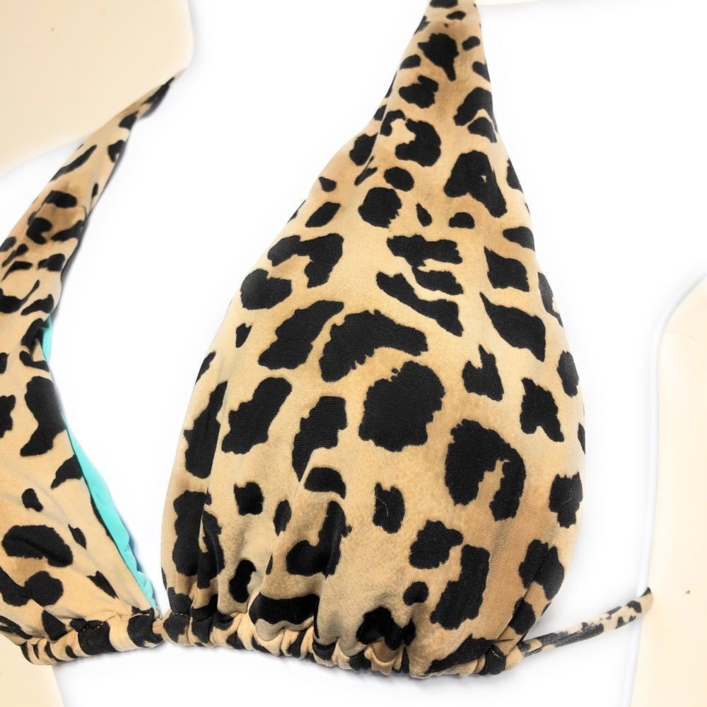 VIX Leopard Print Bikini Top - Picture 2 of 5